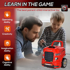 اسباب بازی ماشین ریموت دار موتور مستر Motor Master مدل کاپوت کامیون Kids Truck Engine Toy_اسباب بازی ماشین